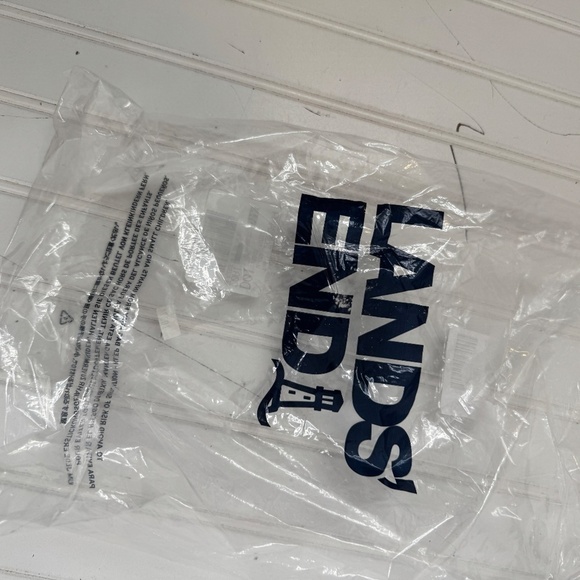 NEW Lands End 1/4 Snap Long Sleeve Fleece Top Medium - Picture 4 of 7